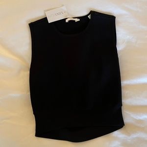 New Sexy Black ALC Open Back Top